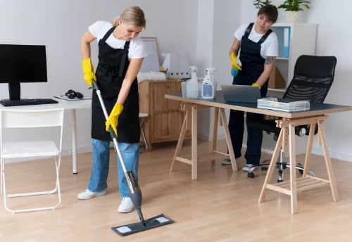 Nettoyage de bureau professionnel à Saint-Martin-des-Noyers